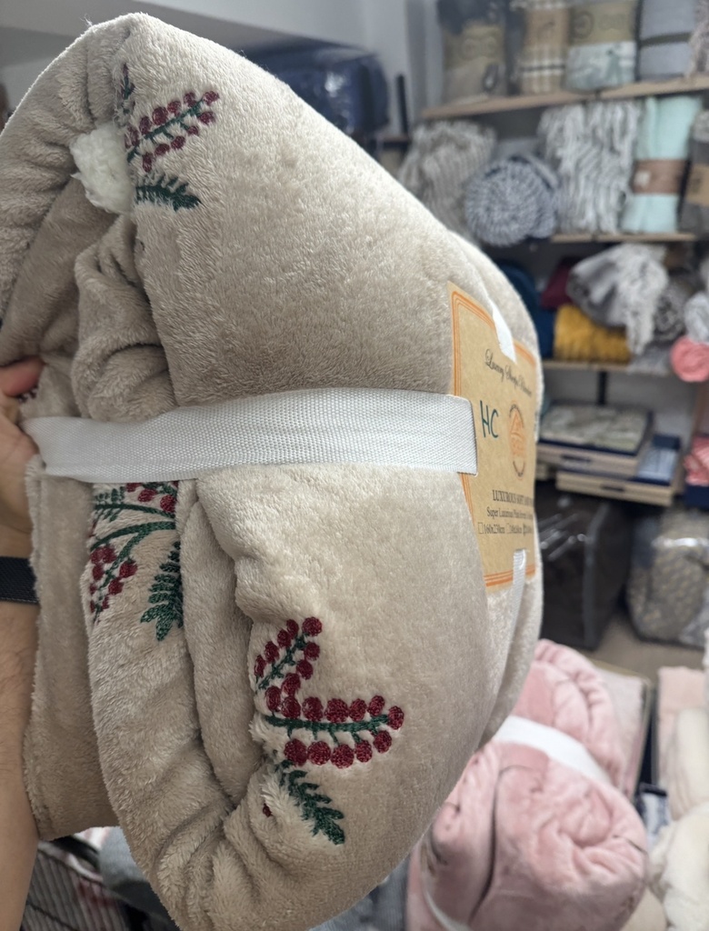 Housses de couette BBH SHERPA BRODE REDF LIT 160