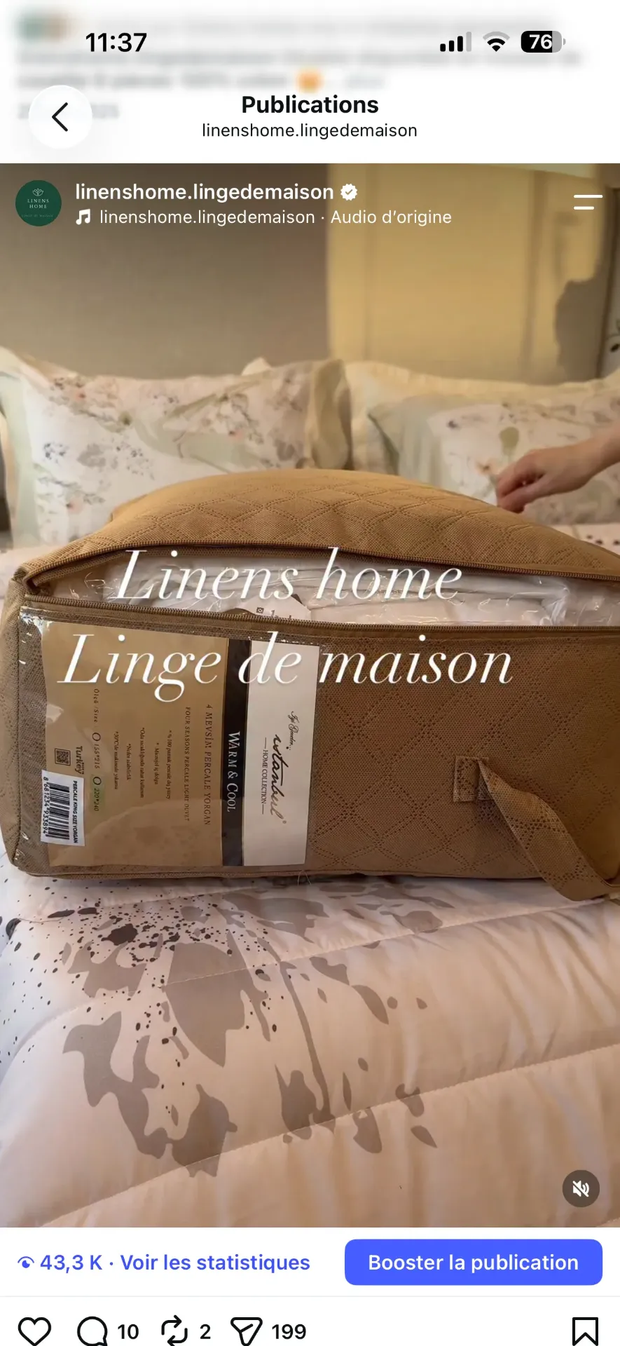 [TMPL-LTR-CTE-IGI-PERCALE-220240] Couettes blanches Iyi Geceler Istanbul percale 220x240